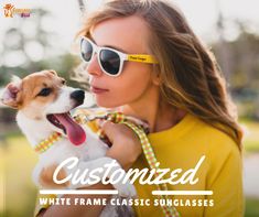 Add style to your personality! #bestseller #customsunglasses #classicsunglasses #newarrivals #custom #imprint #womensaccessories Classic Sunglasses, Classic Frame