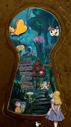 #wonderland #aliceinwonderland #wallpaper #aesthetic Alice In Wonderland Wallpaper, Wonderland Wallpaper, Alice In Wonderland Artwork, Alice In Wonderland Aesthetic, الفن الرقمي, Images Disney, Arte Van Gogh, Söt Katt