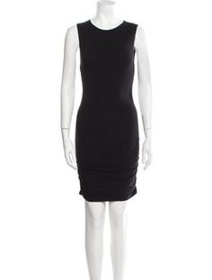 Reformation Sheath DressBlackKeyhole AccentSleeveless with Scoop NeckButton Closure at BackDesigner Fit: Dresses by Reformation typically fit true to size. Sleeveless Ruched Mini Dress For Work, Sleeveless Bodycon Dress For Daywear, Sleeveless Bodycon Mini Dress For Daywear, Fitted Sleeveless Bodycon Dress For Daywear, Scoop Neck, Dress Outfits, Organic Cotton, Mini Dress, Clothes For Women