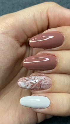 Casual Nails, Dream Nails, Pretty Acrylic Nails, Fall Nail Designs, Chic Nails, Nude Nails, Blue Nails, Black Nails, Almond Nails