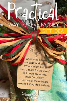 Elevate your gift-giving this Christmas with a Practical Way To Give Money, merging the magic of the season with financial thoughtfulness. #ChristmasJoy #GiftGiving #MoneyGiftIdea #CreativeWayToGiveMoney