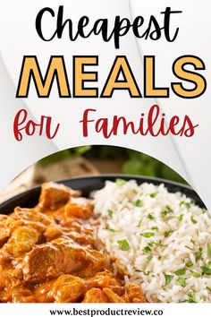 the best cheap meals for families