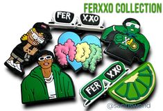 CHECK OUT OUR NEW FERXXO COLLECTION  WE ARE CURRENTLY PRODUCING NEW CHARMS TO ADD TO THIS COLLECTION! STAY TUNED Green Flower charm in different listing! Check out our other listings for the other green charms we have Casual Green Shoe Charms For Gifts, Crafts Bracelets, Charms For Crocs, Green Charms, Straw Toppers, New Charmed, Croc Charms, Super Glue, Handmade Charms