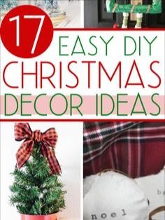 17 easy diy christmas decor ideas