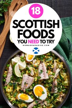 Traditional Scottish Food, Scotland Food, Scottish Food, Around The World Food, Culinary Travel, Gourmet Treats, Korean Dishes