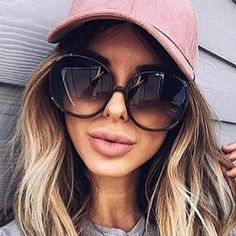 Oversized Sunglasses Women, Female Glasses, Sunglasses Polarized, Oversized Sunglasses, Round Sunglasses, Sun, Sunglasses, Frame