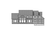 this is the front elevation of these house plans