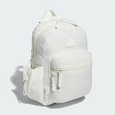 adidas Weekender Backpack - White | Unisex Training | adidas US White Addidas, Weekender Backpack, Adidas Backpack, School Daze, School Bags For Kids, School Sports, 8th Grade, Adidas Online, School Backpacks