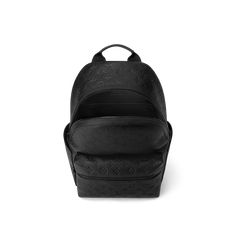 LOUIS VUITTON® - Discovery Backpack - Black Luxury Black Standard Backpack, Luxury Black Backpack, Black Business Backpack, Designer Black Backpack, Louis Vuitton Official Website, Ballerina Pumps, Leather Backpacks, Monogram Pattern, Louis Vuitton Official