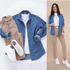 Stylish Work Outfits, Casual Work Outfits, Work Outfits Women, Teenage Fashion Outfits, Casual Style Outfits