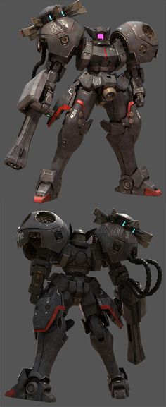 some type of robot that looks like it's going to be in the future