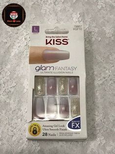 Kiss Glam / Gel Fantasy More And Less, Glue On Nails, Kiss, Bring It On