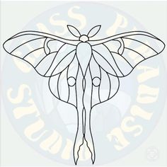 a drawing of a butterfly with wings spread out, and the words sun shines above it