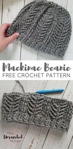 this free crochet beanie pattern is so easy to make it looks like you're knitting