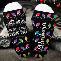 Get ready for the holiday season with "Most Likely And Custom Christmas Family" personalized crew socks! Customize your socks with names, fun phrases, or festive designs for a unique holiday style that's perfect for the whole family. Spread some holiday cheer and show off your individuality with these one-of-a-kind socks. Surprise your loved ones by debuting matching custom socks during your Christmas morning or holiday gathering. Wear them while enjoying hot cocoa, ice skating, or capturing joyful moments with silly selfies. Make the season more holly and jolly with these custom crew socks designed just for you and your family.MESSAGE: Most Likely And Custom Christmas Family Christmas Funny Socks. PRODUCT DETAILS: Material: 90% polyester and 10% spandex. Measures: 3.5 x 17.7 inches (9 x 4 Silly Selfies, Family Message, Fun Phrases, Mom Daughter Gifts, Flower Shadow Box, Sock Crafts, Sock Game, Leather Passport Cover, Sock Packs