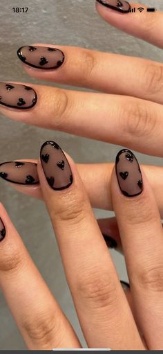 Sheer Polka Dot Nails, Dot Nails, Polka Dot Nails, Dots Nails, Cosmetology, Nail Inspo, Polka Dot, Nail Designs, Dots