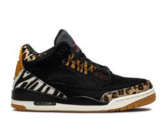 Air Jordan 3 Retro SE 'Animal Instinct' - Air Jordan - CK4344 002 - black/dark mocha/rope/multi-color | Flight Club Adidas Human Race, Nike Air Tailwind, Nike Air Jordan 3, Nike Flight, Air Jordan 11 Low, New Nike Air Force, Animal Instinct, Flight Club, Jordan 3 Retro