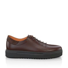 Men`s Sneakers 5023 | Girotti Modern Brown Lace-up Leather Shoes, Formal Low-top Leather Shoes With Suede Lining, Brown Low-top Calf Leather Lace-up Shoes, Brown Low-top Lace-up Shoes In Calf Leather, Brown Calf Leather Low-top Lace-up Shoes, Business Low-top Suede Lace-up Shoes, Lace-up Calf Leather Shoes With Suede Lining, Brown Low-top Swift Leather Shoes, Brown Suede Custom Sneakers With Textured Sole