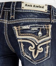 Rock Revival Kai Skinny Stretch Jean - Women's Jeans | Buckle Buckle Clothing, Cheap Toms Shoes, Cowgirl Belts, Buckle Outfits, Cowgirl Fashion, Dream Fashion, Girl Jeans