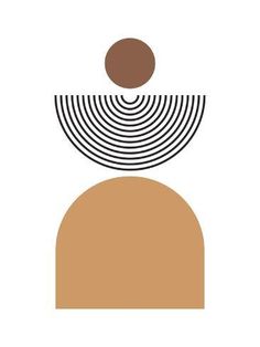 an image of a person with their head in the middle of a circle and lines coming out of it