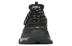 Balenciaga Wmns Triple S Sneaker 'Black Iridescent' 544351W2FB21001 Balenciaga Triple S Clear Sole, Black Iridescent, Balenciaga Triple S, Sneakers Black, Balenciaga, Sneakers, Black