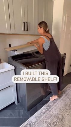 DIY Home Hacks Hide Laundry Hookups Top Loader, Laundry Room In Hallway Ideas, How To Cover Up Laundry Hook Ups, Ways To Hide Laundry Hookups, Shelf To Hide Laundry Hookups, How To Hide Laundry Room Hookups, Office Laundry Room Combo, How To Hide Laundry Hookups, Cheap Laundry Room Makeover Diy