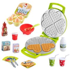 Cozinha Do Mickey Mouse, Macaroon Cookies, Kitchen Sets For Kids, Cooking Toys, Toy Kitchen Set, Pretend Play Food, Pretend Play Kitchen, Pretend Food