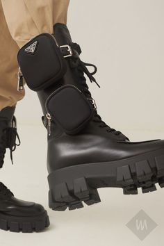 Prada Monolith Boots, Prada Monolith, Prada Boots, Goth Shoes, Shoes Outfit Fashion, Dior Shoes, Prada Shoes