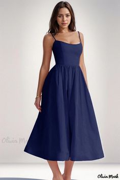 Olivia Mark - Firecracker Flair Tie-Waist Maxi Dress Blue Dress Flowy, Flowy Gown, Seductive Style, Tie Waist Maxi Dress, Long Sleeve Evening Gowns, Dress Collar, Crop Top Dress, Wrap Around Dress, Dress Flowy