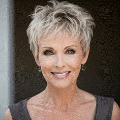 Short Grey Hair, Short Hairstyles For Thick Hair