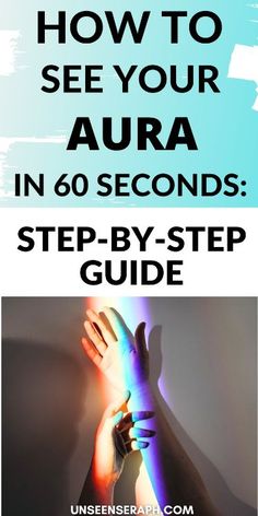 Aura reading is easy! How do you see auras? Learn how to see your aura in 60 seconds with this step-by-step guide on how to see people's auras. How to see auras witchcraft, how to see auras tips, how to see auras third eye, how to see auras for beginners tiktok. How To Mediate, How To See Your Own Aura, How To Read Someone's Aura, How To Read Other Peoples Auras, How To Improve Your Aura, Seeing Aura, How To See Your Aura Color, How To Find Your Aura, How To See Aura Colors