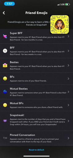 an iphone screen showing the app for friends emojis, which is also available on other devices