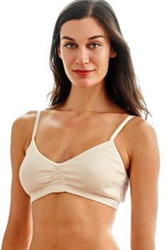 Blue Canoe Organic Bra Natural / S Softly Padded Bra - organic cotton Healthy Clothes, Mens Undershirts, Natural Clothing, Organic Clothing, Ethical Clothing, Padded Bra, Bra Styles, Clothing Co, Real Women