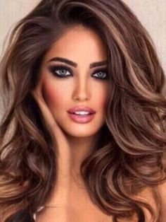 Long Hair With Bangs, Hairstyles For Women, See Me, Big Hair, Layered Hair, Balayage Hair