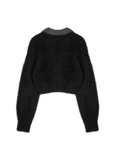 65% mohair 35% wool Two-in-one cardigan Winter Mohair Cardigan For Layering, Fall Mohair V-neck Outerwear, Mohair Outerwear For Fall, Mohair Outerwear For Fall Layering, Mohair V-neck Outerwear For Fall, Mohair Long Sleeve Outerwear For Layering, Long Sleeve Mohair Outerwear, Long Sleeve Mohair Outerwear For Layering, V-neck Mohair Outerwear For Fall