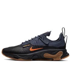 Nike React-Type GTX Gore-Tex - Black Navy BQ4737-001 Nike Inspiration, Marathon Running Shoes, Nike React, Marathon Running, Running Shoes Sneakers, Outfit Goals, Nike Running, Stylish Sneakers, Gore Tex