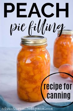 peach pie filling recipe for canning