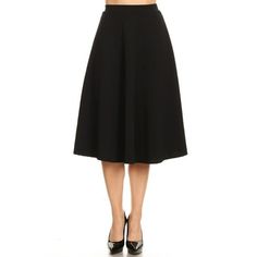 Product Description: Add a touch of effortless elegance to your wardrobe with this Flared Lightweight Elastic Midi A-Line Skirt. Designed with a flattering A-line silhouette, this skirt features a comfortable elastic waistband that offers a perfect fit for all-day wear. The lightweight fabric provides a beautiful drape and flow, making it a versatile choice for any occasion. Whether youre dressing it up for a special event or keeping it casual, this skirt pairs perfectly with a variety of tops a Pleats Pattern, Moa Collection, Midi Flare Skirt, Work Wear Women, Feminine Look, Pleated Midi Skirt, A Line Skirt, A Line Skirts, Casual Women