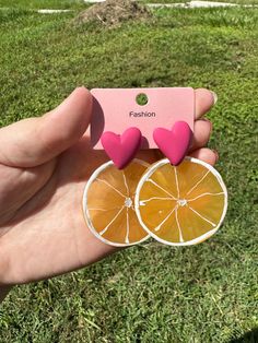 Orange slices earrings, super bright and fun to wear Cutie Orange Earrings, Orange Slice, Wedding Jewelry Earrings, Orange Slices, Wedding Earrings, Labour Day, Wedding Jewelry, Etsy Earrings, Porter