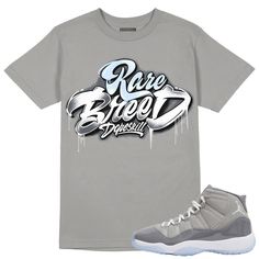 Notification : The Youth Size is for kid and teen from 2- 18 years old. Please check our size chart as above carefully before choosing your size Shoes Not Included Custom Made - Not Addidas, Nike, or Jordan Brand Sneaker Tee, Sneaker T-Shirt Shoes do not come with this purchase, they are only used for marketing purposes to make it easier for you to shop for clothing to match your kicks * Solid colors are 100% combed and ring-spun cotton * Ash color is 99% combed and ring-spun cotton, 1% polyeste Gray Sporty Shirt For Streetwear, Sporty Gray Shirt For Streetwear, Sporty Gray Streetwear Shirt, Gray Graphic Tee Shirt For Streetwear, Gray Graphic Tee For Streetwear, Gray Graphic Print Shirt For Streetwear, Gray Cotton Fan Gear T-shirt, Cheap Gray T-shirt With Text Print, Spring Gray T-shirt With Slogan