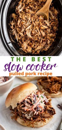 the best slow cooker pulled pork recipe