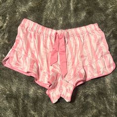 New Without Tags, Never Worn! Purchased Hoping It Would Fit Me One Day But It Will Not. Size M True To Size. Adjustable Drawstring Ribbons. No Flaws, Rips, Holes, Pulls, Stains. Pink Short Bottoms For Sleep, Pink Short Length Bottoms For Bedtime, Pink Bedtime Bottoms In Short Length, Pink Short Length Bedtime Bottoms, Short Pink Bedtime Bottoms, Victoria's Secret Pink Pajama Shorts For Spring, Victoria's Secret Stretch Pink Shorts, Victoria's Secret Pink Pajama Shorts, Pink Victoria's Secret Pajama Shorts