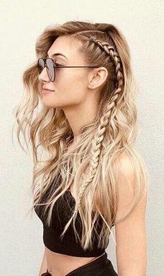 New Braided Hairstyles, دورة شهرية, Hair Kids, Cool Braid Hairstyles, Cool Braids, Hot Hair Styles, Penteado Cabelo Curto, Braided Hairstyles Easy, Trending Hairstyles