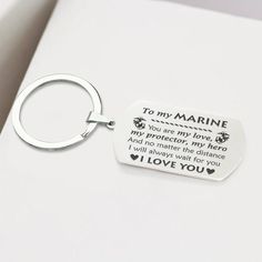 i love you to the moon and back keychain with engraving on it,