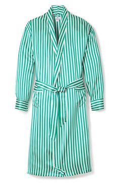 Lounge in comfort wearing this luxuriously soft Mulberry silk robe cinched with a removable sash and fronted with patch pockets. Removable tie belt Front patch pockets 100% silk Machine wash, line dry Imported Silk Robe, Comfort Wear, Mulberry Silk, Tie Belt, Patch Pocket, Lounge, Nordstrom, Silk, Green