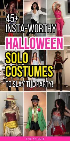 the cover of insta - worthy halloween solo costumes to slay them party's