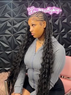 Fulani sclap braids with side part Side Part Fulani Braids With Curls, Side Fulani Braids Hairstyles, Side Part Fulani Braids Hairstyles, Side Part Tribals With Knotless Braids, Curly Ponytail With Braid, Side Part Braids Black Women, Side Fulani Braids, Fulani Side Part Braids, Side Part Braids Hairstyles