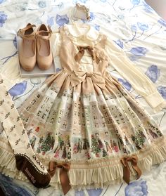 Cottagecore Outfits, Fairytale Dress, Princess Outfits, Visual Kei, Lolita Fashion, Art Clothes, Kawaii Fashion