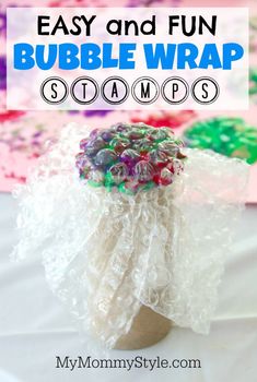 bubble wrap craft for kids to make