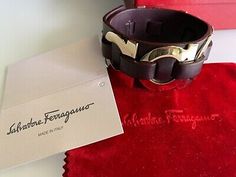 Top Seller for Salvatore Ferragamo Leather Buckle Bracelet - Women- NEW- Brown w TAGS and Box, Fashion Jewelry Salvatore Ferragamo Jewelry, Buckle Bracelet, Bracelet Women, Leather Buckle, Top Seller, Bracelets And Charms, Salvatore Ferragamo, Womens Bracelets, Jewelry Watches